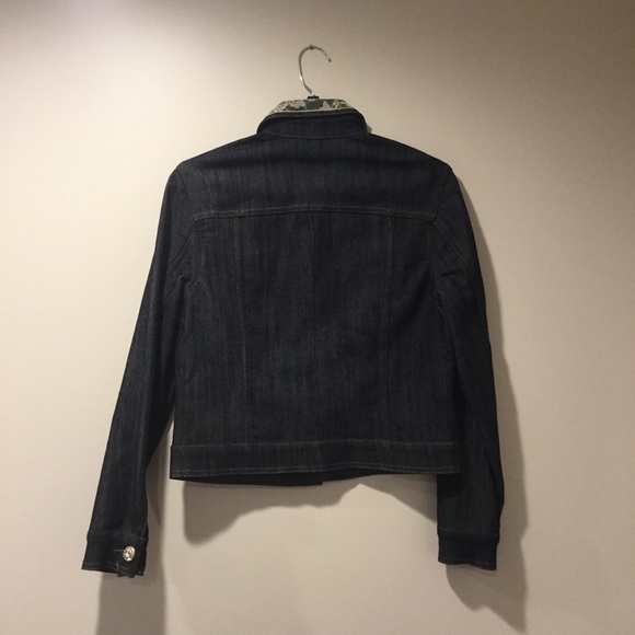NWOT Denim and Lace Detailed Jacket - Picture 2 of 7